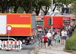 Besuchermagnet Jena Feierte Seine Feuerwehr Und Rettungskraefte 28